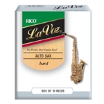 Lavoz Alto Sax Reeds - Hard - Box of 10