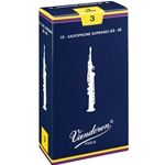 V25 Vandoren Soprano Sax Reeds 3.0 - Box of 10