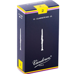 V10 Vandoren Eb Clarinet Reeds- Box of 10