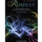 Rhapsody - 7 Great Recital Solos
(NF 2021-2024 Moderately Difficult I - Lazy Day)
(NF 2021-2024 Moderately Difficult II - Knights in Spain)
(NF 2021-2024 Moderately Difficult III - Rhapsody in D Minor & Rhapsody Mystique)