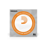 D'addario 80/20 .025 Bronze Round Single String