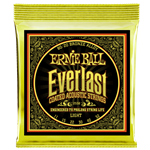 Ernie Ball Everlast Coated 80/20 Light Acoustic Guitar Strings