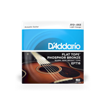 D'addario Flat Top Bronze Regular Light