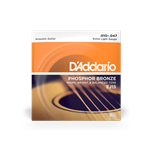 D'addario Acoustic Phosphor Bronze Ex Light Guitar Strings