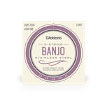 D'Addario Banjo 5-String Medium Stainless Steel Strings