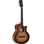 Alvarez LJ2CESHB Little Jumbo Acoustic Electric Guitar w/Gig Bag