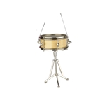 Snare Drum Ornament - Natural