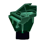 3D LED Lamp - Piano