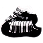 Musical No-Show Socks - 3 Pack