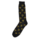 Bass Clef Socks - Men's