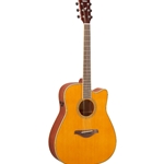 Yamaha FGC-TA TransAcoustic Western Style Acoustic Electric Guitar - Vintage Tint