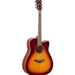 Yamaha FGC-TA TransAcoustic Western Style Acoustic Electric Guitar - Brown Sunburst