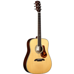 Alvarez MD70 Herringbone Acoustic Guitar w/ Bag, Masterworks Dreadnought - Natural