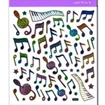 Rainbow Notes Stickers
