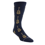 Accoustic Guitar Socks Men's