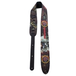 Slayer South of Heaven Leather Guitar Strap