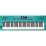 Roland GOKEYS3-TQ 61-Key Music Creation Keyboard - Turquoise