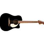 Fender California Standard Redondo CE Dreadnought Acoustic Guitar - Black