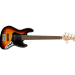 Fender Affinity Series Jazz V 5 String Bass Guitar - 3 Color Sunburst