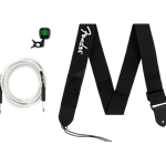 Fender Cable, Tuner, and Strap Accesory Bundle