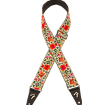 Fender 2" Mosaic Jacquard Guitar Strap - Cream