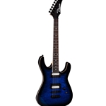 Dean MDX Quilt Maple Electric Guitar - Trans Blue Burst