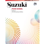 Suzuki Piano School, Volume 4 New International Edition w/CD