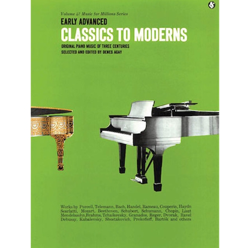 Classics To Moderns Volume 47 - Green Cover Piano
