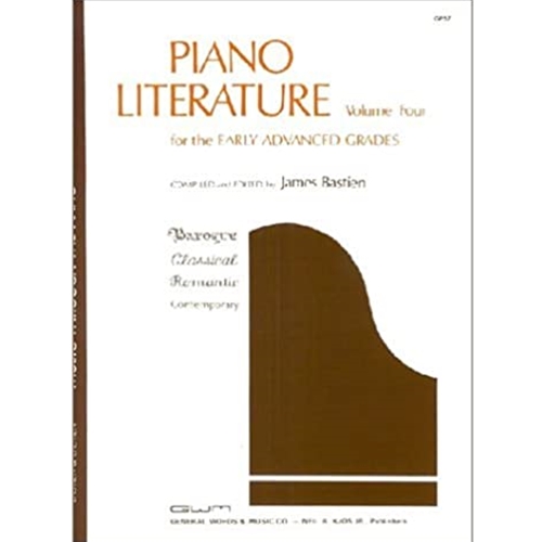 Piano Literature, Vol. 4 Piano
