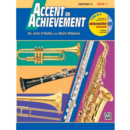 Accent on Achievement Book 1 - Baritone - Euphonium TC