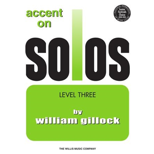 Accent on Solos - Book 3
(NF 2021-2024 Primary III - The Swinging Sioux)
