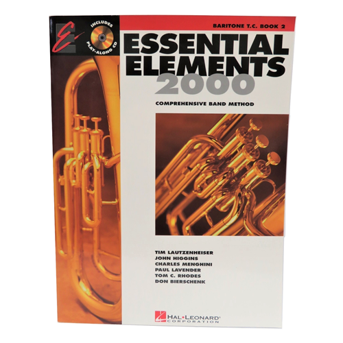 Essential Elements for Band Book 2 - Baritone - Euphonium - TC