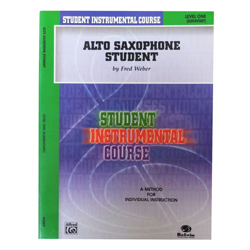 Student Instrumental Course Book 1 - Alto Saxophone
