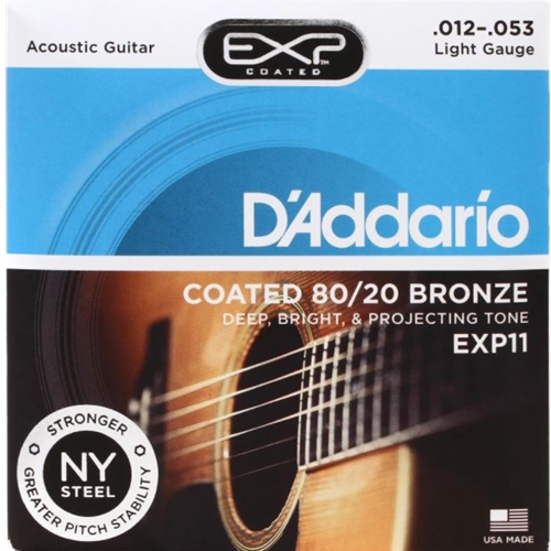 D'Addario Light Acoustic Guitar Strings