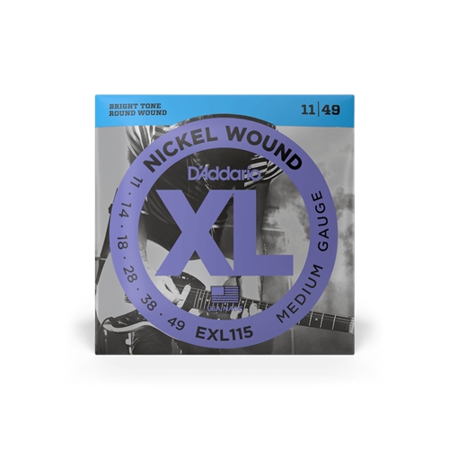 D'Addario XL Electric Nickel Wound Medium Guitar Strings