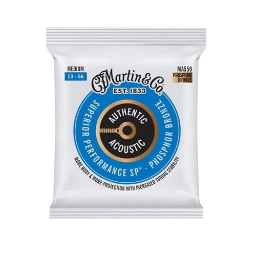Martin Authentic Acoustic SP Phosphor Bronze Medium Guitar Strings