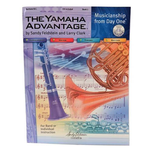 Yamaha Advantage Book 1 - Baritone - Euphonium - BC