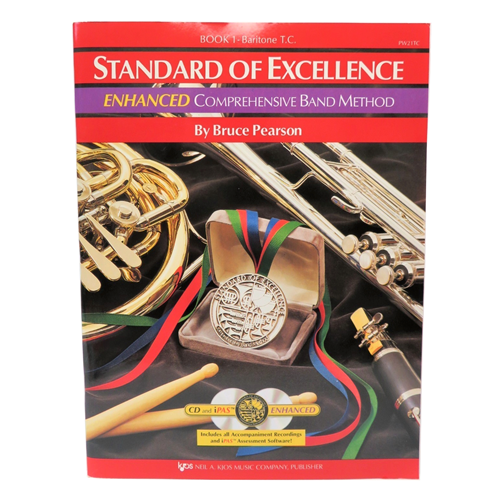 Standard of Excellence Enhanced Book 1 - Baritone - Euphonium - TC