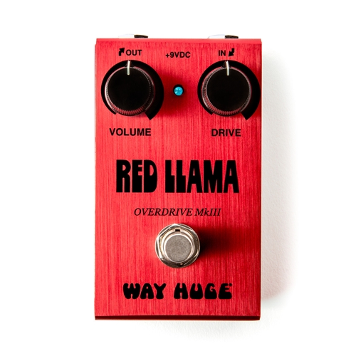 Way Huge Smalls Red Llama Overdrive Guitar Pedal *