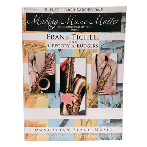Making Music Matter Book 1 - Tenor Saxophone