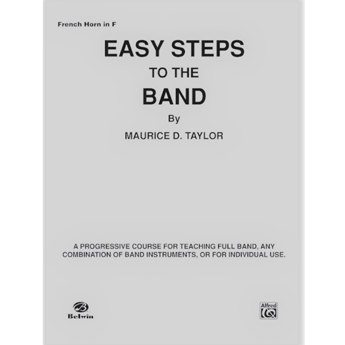 Easy Steps to the Band Book 1 - French Horn