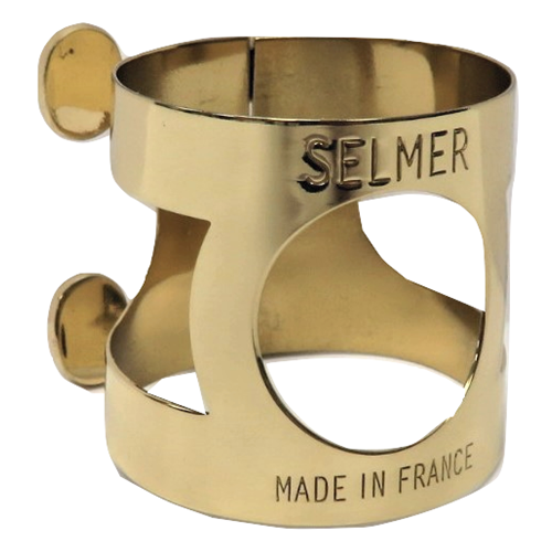 Selmer Paris Bari Sax Ligature - Gold Lacquer - CLEARANCE
