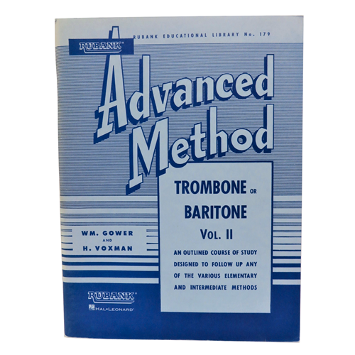 Rubank Advanced Method Volume II - Trombone - Baritone - Euphonium
