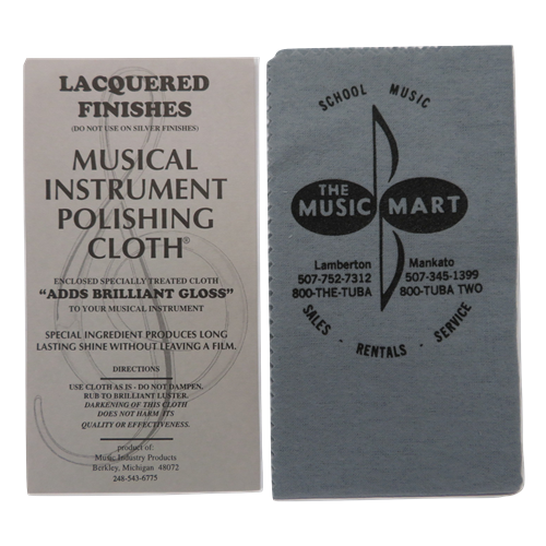 The Music Mart - Music Mart Silver Polish Cloth