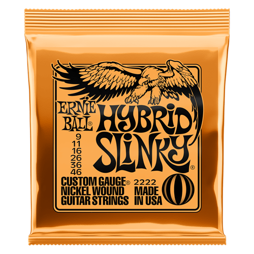 Ernie Ball Hyrid Slinky Electric Guitar Strings