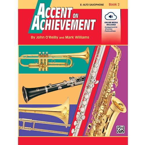 Accent on Achievement Book 2 - Alto Saxophone