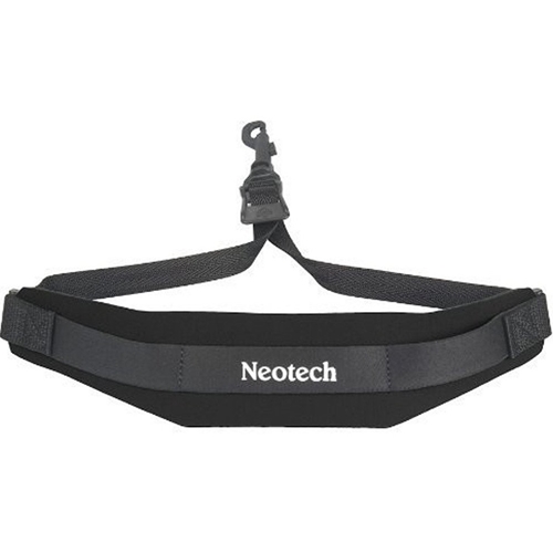 Neotech Soft Sax Strap - Regular - Swivel Closed Hook - Black