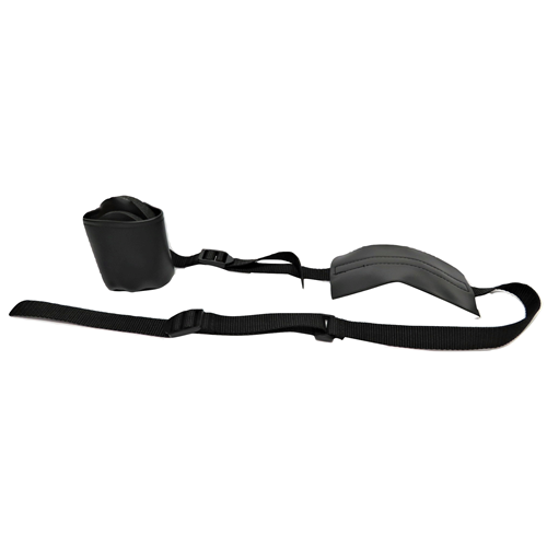 LM Bassoon Seat Strap - Black - Leather Cup
