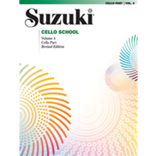 Suzuki Cello School 4 - International Edition