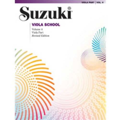 Suzuki Viola School Vol. 4 - Revised Edition